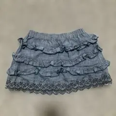 babyGap フリルデニムスカート 80cm