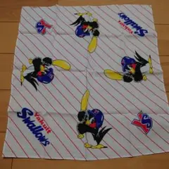 ヤクルトスワローズ 応援ハンカチ つば九郎