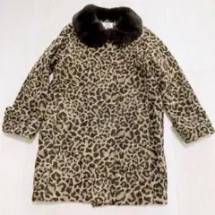 leur logette レオパード コート