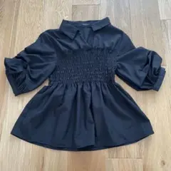 フリルブラウス