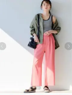 GREEN LABEL RELAXING オルマイワイドパンツ　定価6,930円