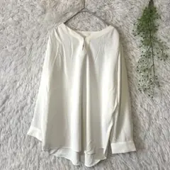 新品　THE SUIT COMPANY ブラウス　ホワイト　38 定価5800