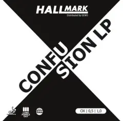 黒　1.0 CONFUSION LP　卓球　粒高　イボ　ラバー　人気　W１