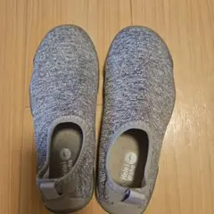 Helei Waho グレー スリッポンシューズ