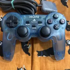 PS2 ホリ　マルチアナログパッド　コントローラー　クリアブルー