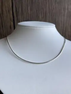 silver925U字チョーカー/ φ1.5mm
