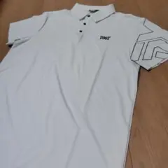 PXG ホワイト ポロシャツ Lサイズ