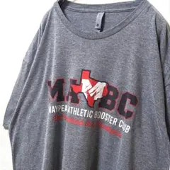 ネクストレベル MABC ロゴ Tシャツ グレー 灰色 XL 古着