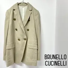クリスマスセール10%off!ブルネロクチネリモニーレ付き テーラードジャケット