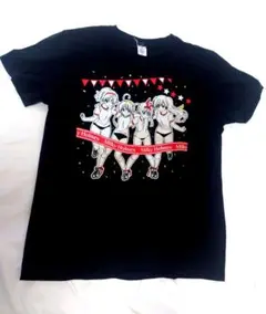 Tシャツ ブラック Mサイズ ライブ ミルキィホームズ 秋の大運動会