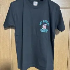 CROSS & STITCH ブラックTシャツ LOS ANGELES 160