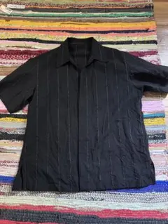 irenisa 25ss ウール和紙開襟シャツ