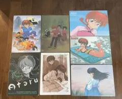 【未使用品】高橋留美子作品　下敷き　7枚セット【希少】