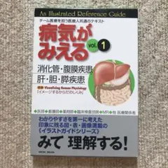 【美品】 病気がみえる vol.1 消化管・腹膜疾患/肝・胆・膵疾患