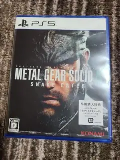 (新品未開封)早期購入特典プロダクトコード付き　PS5メタルギアソリッドΔ