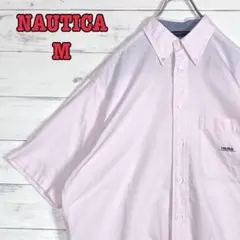 《大人気》NAUTICA☆ノーティカ☆BDシャツ☆ワンポイントロゴ刺繍☆ゆるダボ