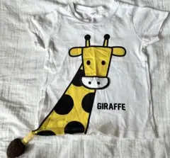 CHEEK ROO キリン Tシャツ 100cm