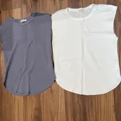 FREAK'S STORE リブ編みタンクトップ2枚セット
