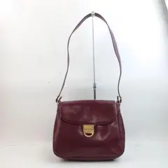 GUCCI グッチ ヴィンテージ レザー ショルダーバッグ レディース ブランド