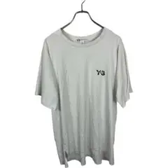 Y-3 ワイスリー　ヨウジヤマモト　ホワイト　半袖tシャツ　刺繍