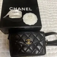 ビンテージシャネル CHANEL マトラッセ ウエストバッグ ウエストポーチ