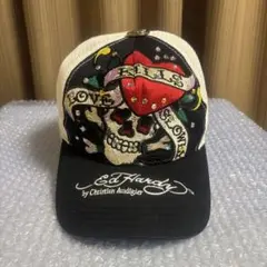 Ed Hardy スカル ハート トラッカーキャップ