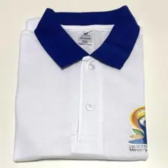 ロゴ インド館ヨガポロシャツサイズ2XL EXPO 2025年万国博覧会記念特別