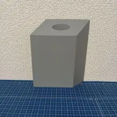 デザイナーズ オブジェ 一輪挿し フラワーベース グレー モダンインテリア