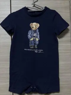 Ralph Lauren ポロベアロンパース ネイビー85CM