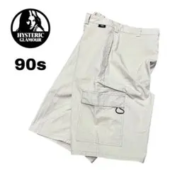 【Hysteric Glamour】希少 90s カーゴショートパンツ F