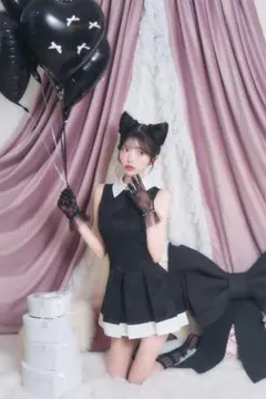 BELEAR MIMI ジャガードプリーツワンピース