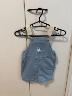 プティマイン MLBコラボオーバーオールSサイズ