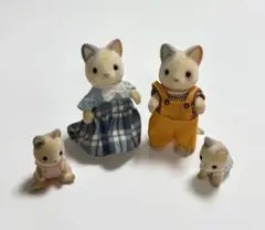 シルバニアファミリー　猫の家族