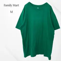 ファミリーマート　ファミマ　Tシャツ　グリーン　M 綿100% クルーネック