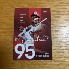 広島東洋カープ Carp　モンテロ選手　トレカ