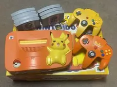 Nintendo 旧世代ゲーム機本体 NINTENDO 64 ピカチュウ ブルー