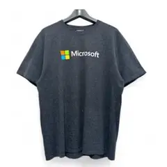 00s ヴィンテージ Microsoft Tシャツ 古着 ストリート 641