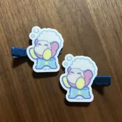 星のカービィ　ワドルディ　前髪クリップ