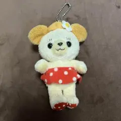 ミニーマウス　カドリーベアー　キーホルダー