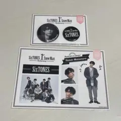 SixTONES 1st Anniversary 缶バッジ・ステッカー