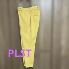 プラステリネンブレンドスティックパンツ