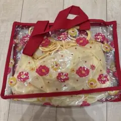 HAKKA KIDS 花柄プールバッグ 赤