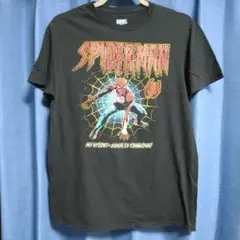 スパイダーマン Tシャツ M ブラック