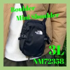 ◆新品◆ THE NORTH FACE 【ボルダーミニショルダー 】ブラック