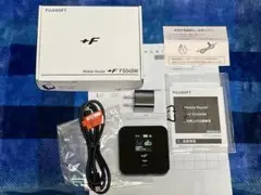 富士ソフト+F FS045W、eSIM海外対応モバイルルーター、保護フイルム付き