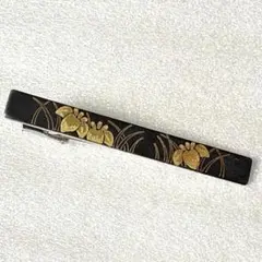 ネクタイピン 光助 肥後 伝統工芸品　カキツバタ アヤメ 菖蒲 花