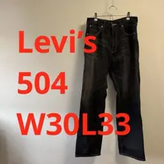 Levi’s504 W30L33