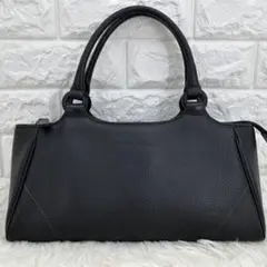 ミラショーン　ハンドバック　レザー　シボ革　肩掛け