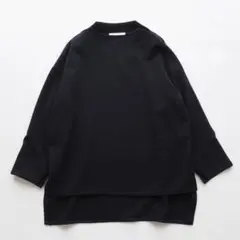 ENFOLD スポンジダブルクロスコクーンプルオーバー トップス 38 ネイビー エンフォルド KL4BCQHQ54 ENFOLD - ENFOLD スポンジダブルクロスコクーンプルオーバーの