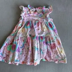 next フラワープリント ノースリーブワンピース 1½-2yrs